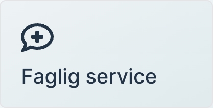 Hjemmepleje service: Faglig Service